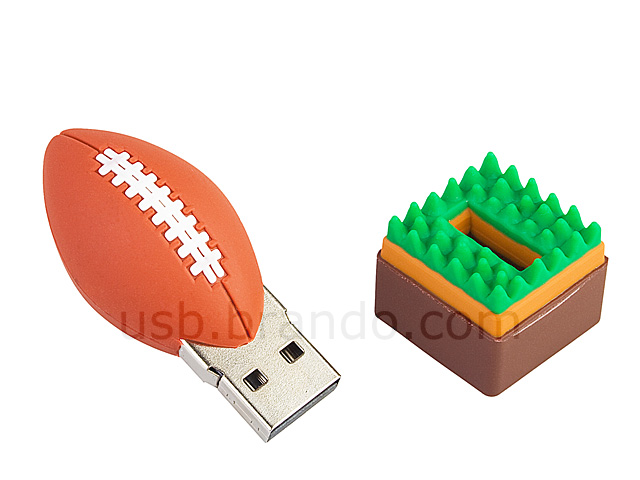 USB Mini Rugby Ball Flash Drive
