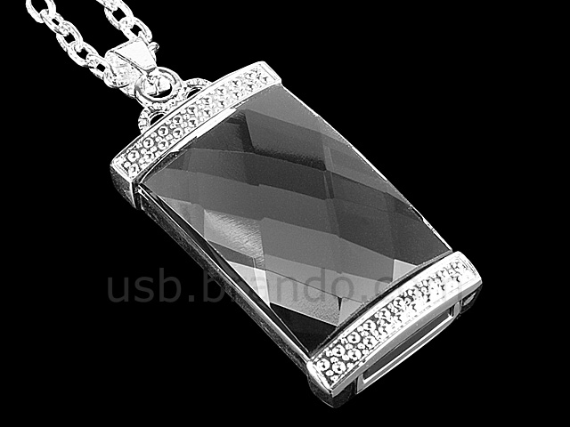 USB Jewel Classical Elegant Pendant Necklace Flash Drive