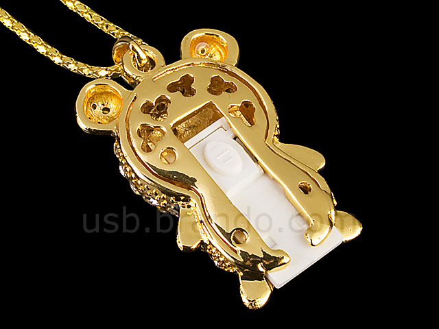 USB Jewel Panda Necklace Flash Drive II