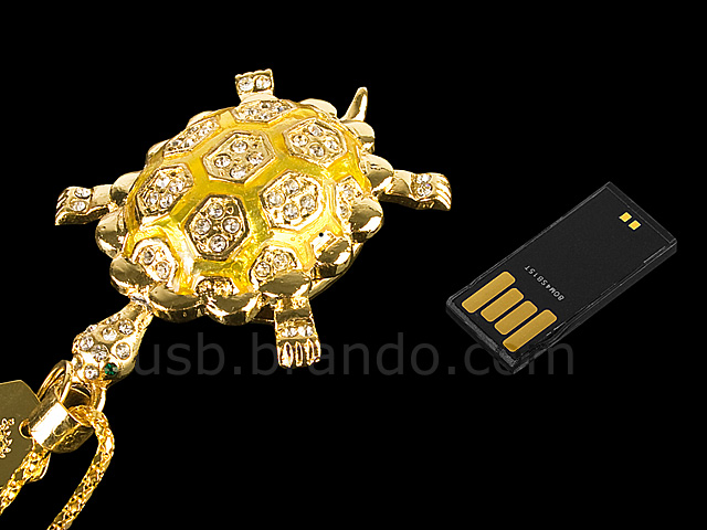 USB Jewel Tortoise Necklace Flash Drive II