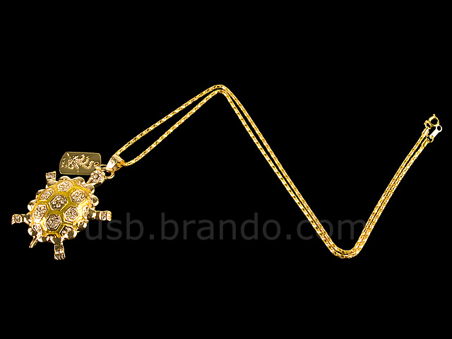 USB Jewel Tortoise Necklace Flash Drive II