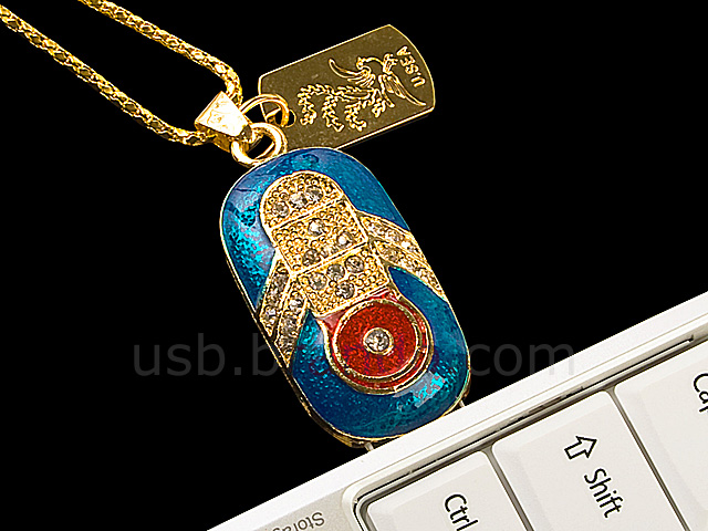 USB Jewel Great Pendant Necklace Flash Drive