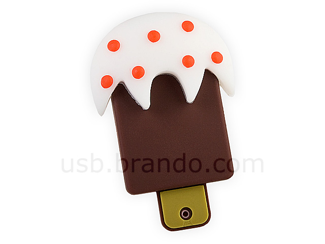 USB Red Beans Chocolate Popsicle Flash Drive