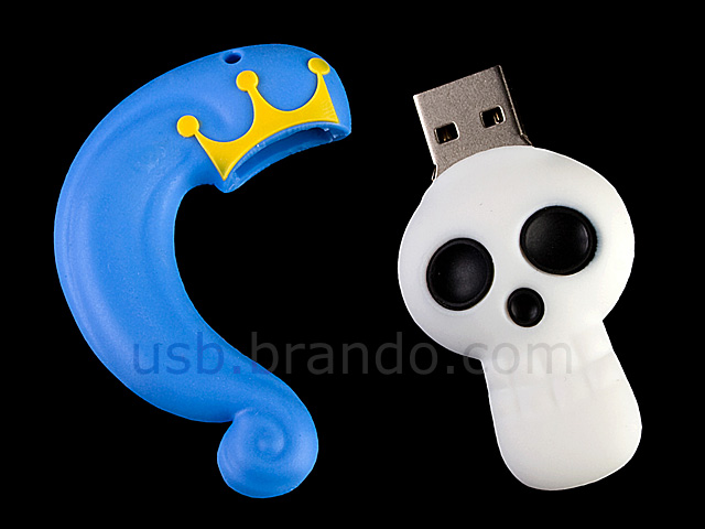 USB Queen Skull Flash Drive