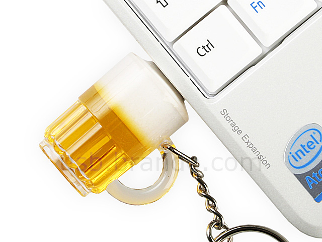 USB Beer Keychain Flash Drive