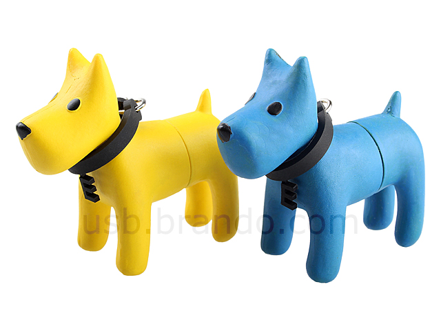 USB Doggie Keychain Flash Drive