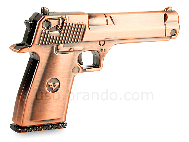 USB Metallic Pistol Gun Flash Drive