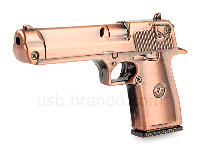 USB Metallic Pistol Gun Flash Drive