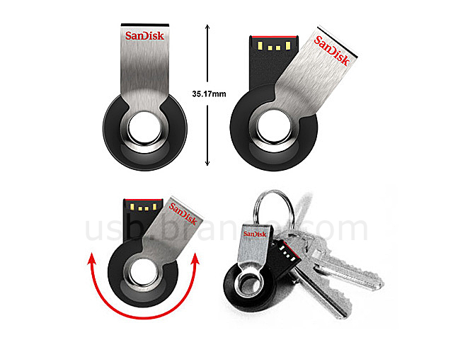 SanDisk® Cruzer Orbit™ USB Flash Drive