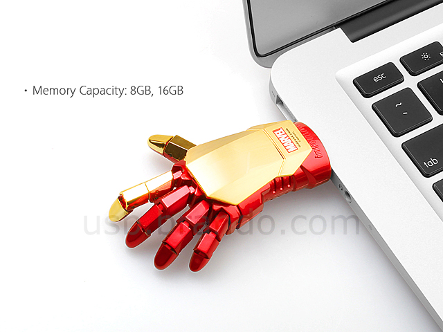 infoThink  IRON MAN 3 USB Flash Drive -  Left Hand