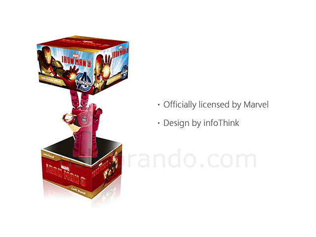 infoThink  IRON MAN 3 USB Flash Drive -  Left Hand