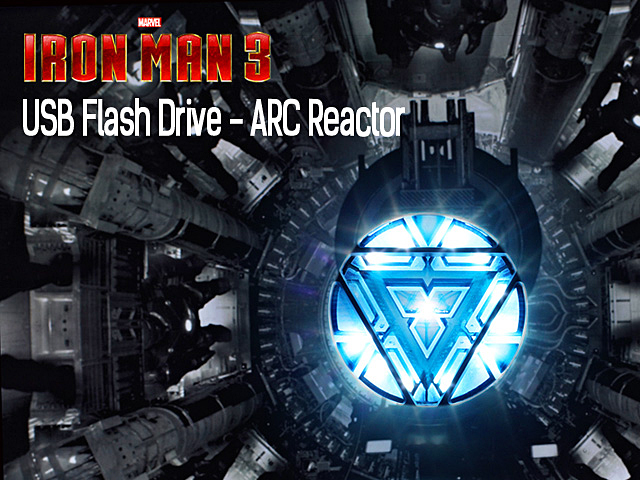 infoThink IRON MAN 3 USB Flash Drive - ARC Reactor