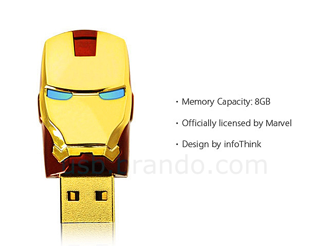 infoThink IRON MAN 3 USB Flash Drive - Mask VI