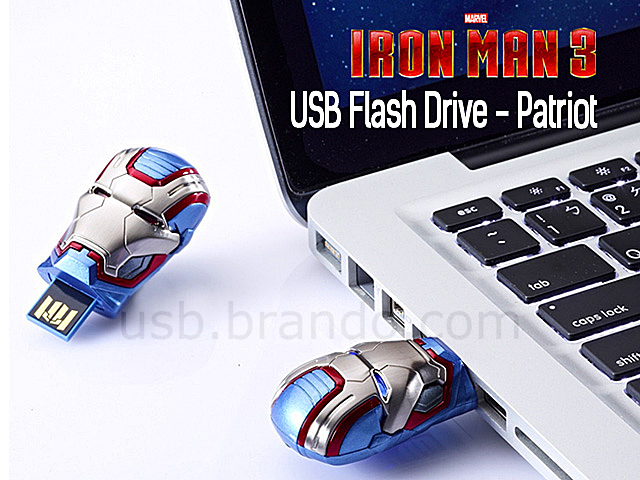 infoThink IRON MAN 3 USB Flash Drive - Patriot