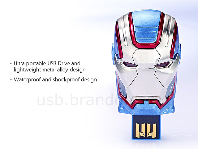 infoThink IRON MAN 3 USB Flash Drive - Patriot