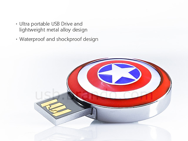 infoThink The Avengers USB Flash Drive - Caption America
