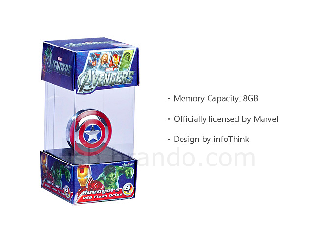 infoThink The Avengers USB Flash Drive - Caption America