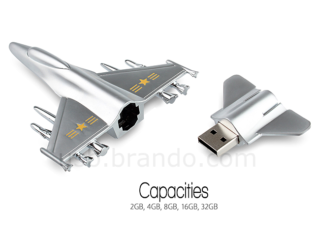 USB Metallic Aircraft Flash Drive