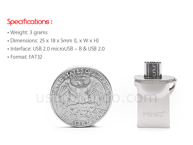 Magic-Pro MiniQ OTG Mini USB Flash Drive