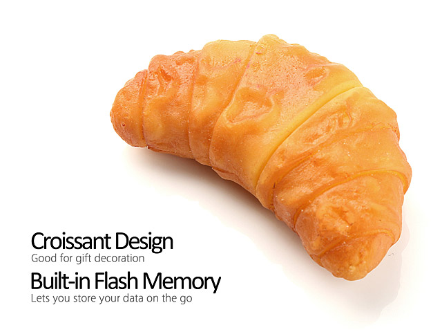 USB Croissant Flash Drive