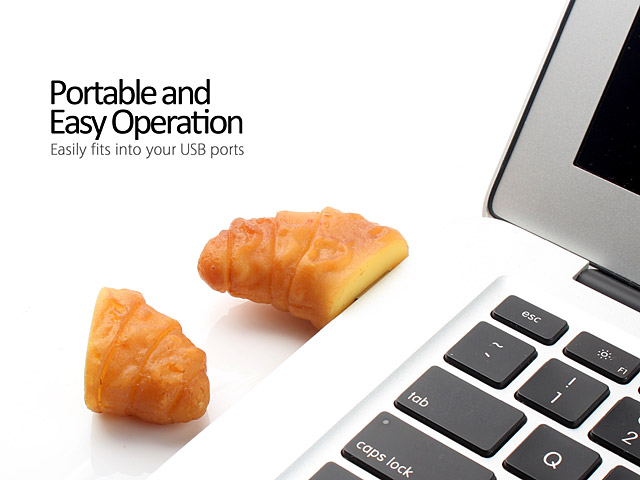 USB Croissant Flash Drive