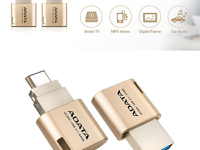 A-Data UC350 USB Type-C 3.1 OTG Flash Drive