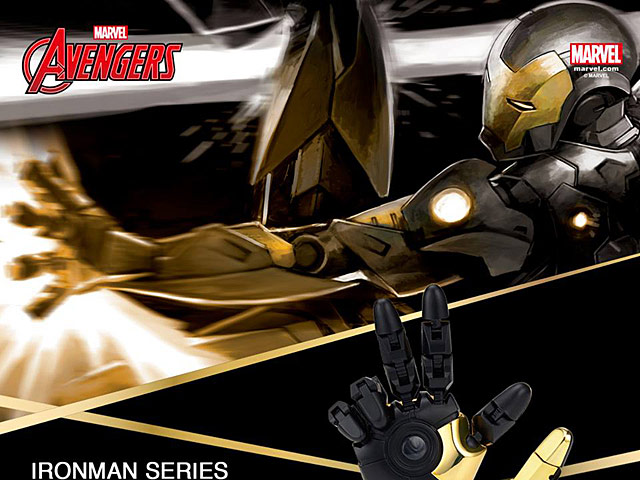 infoThink Iron Man USB Flash Drive - Right Hand (Black Gold Version)