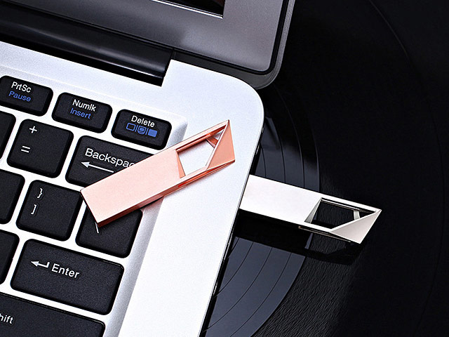 Metal Hollow USB Flash Drive