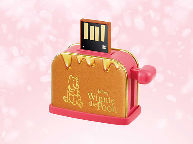 infoThink Honey Toast USB Flash Drive - Winnie the Pooh (Sakura Limited)