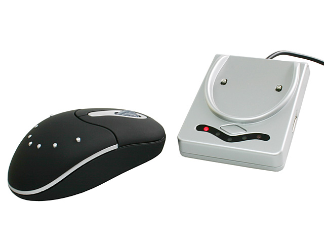 Wireless Mouse with USB Hub