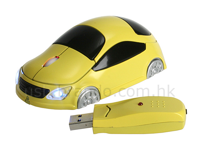 Wireless USB Car Optical Mouse