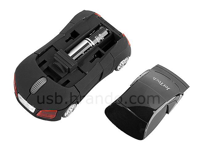 JetTech-3500 Wireless Mini Car Optical Mouse