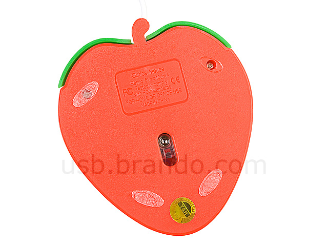 USB Strawberry Optical Mouse