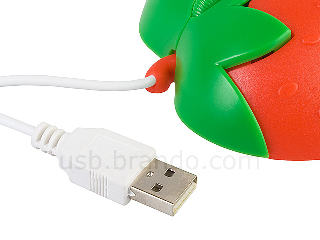 USB Strawberry Optical Mouse