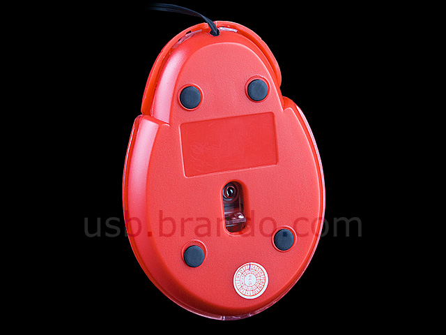 USB Ladybug Flashing Optical Mouse