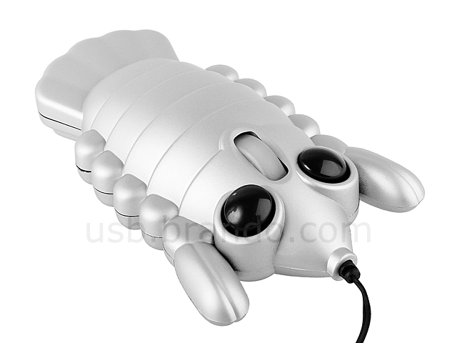 USB Lobster Retractable Optical Mouse