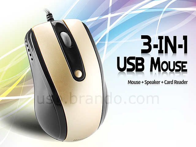 3-In-1 USB Mouse