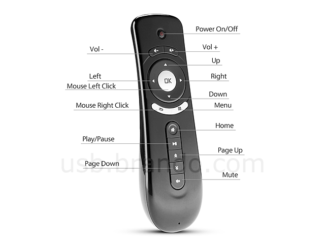 2.4GHz Wireless Multimedia Air Mouse