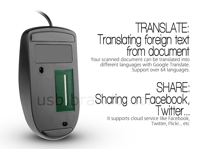 USB Scanner Mouse