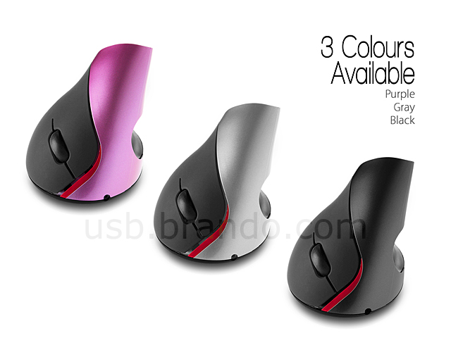 Wireless Vertical Optical Mouse