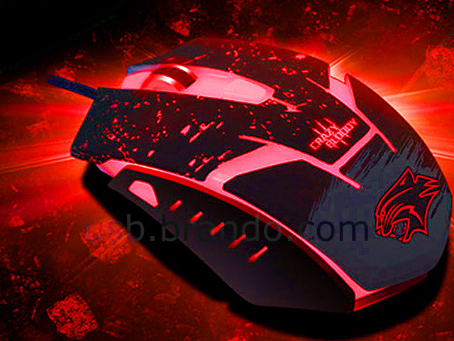 USB Crazy Bloody Gaming Mouse