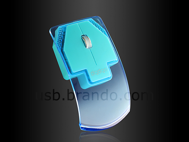 Wireless Transparent USB Mouse