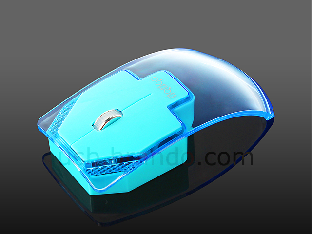 Wireless Transparent USB Mouse