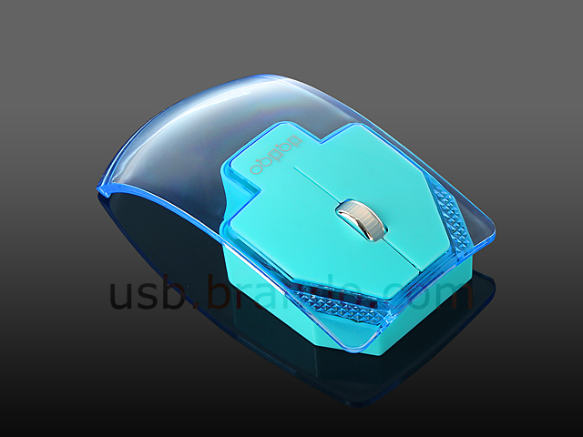 Wireless Transparent USB Mouse