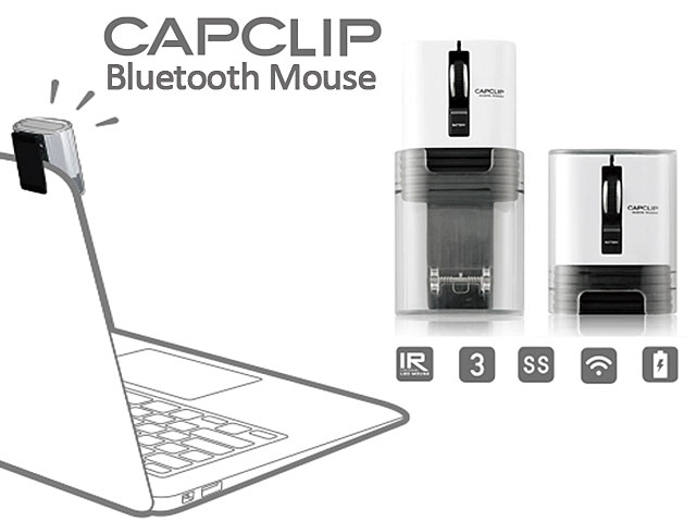 CapClip Bluetooth Mouse