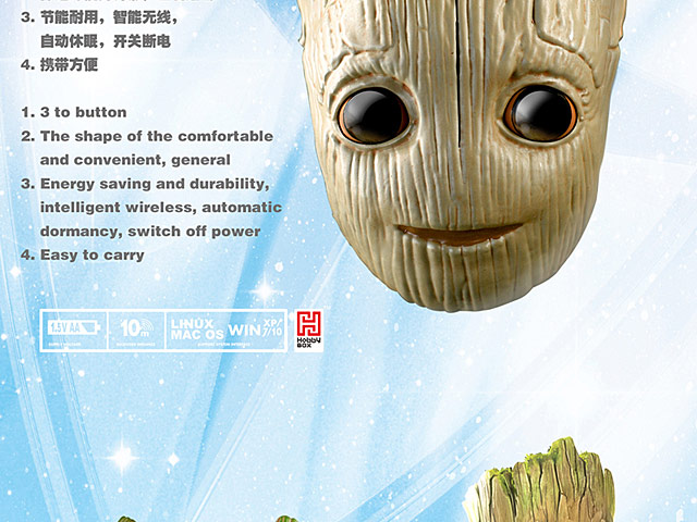 Baby Groot Wireless Mouse