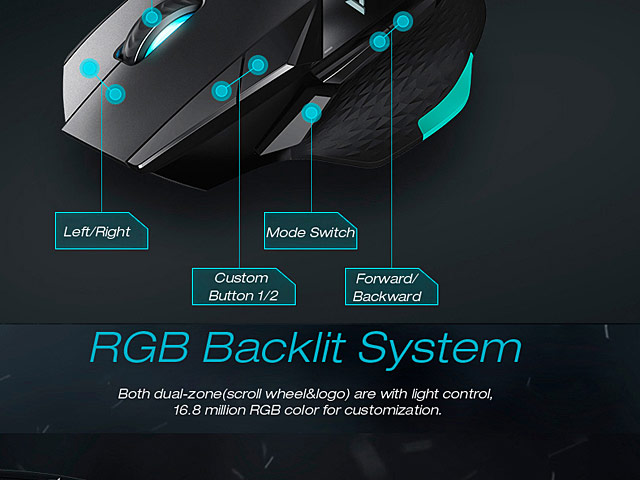 Rapoo VT900 IR Optical USB Gaming Mouse