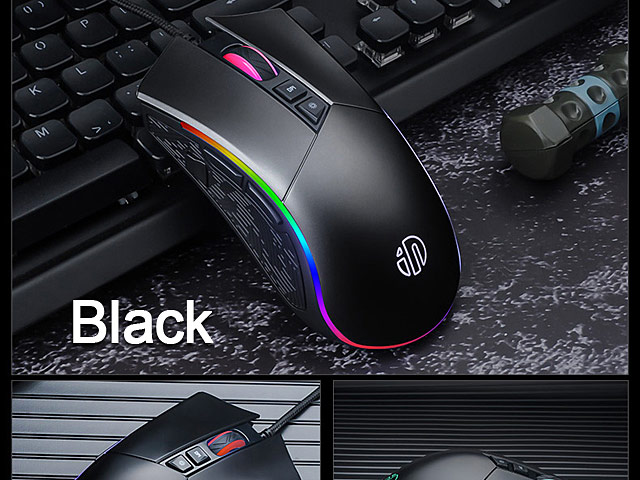 USB Wide Illuminated Mouse