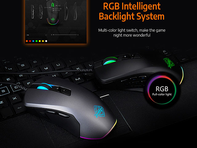 Ajazz GTI USB RGB Gaming Mouse