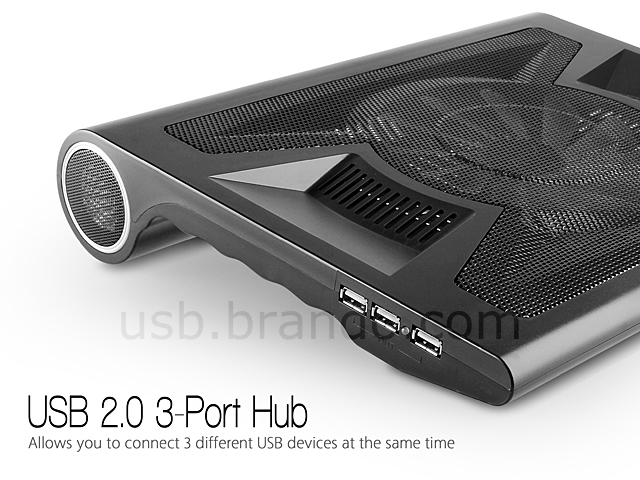 USB Cooling Pad with Speaker Combo